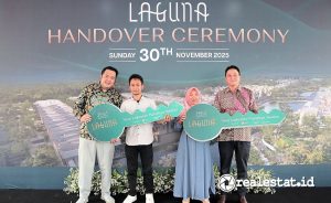 Serah Terima Klaster Laguna Shila at Sawangan Vasanta Group realestat.id dok